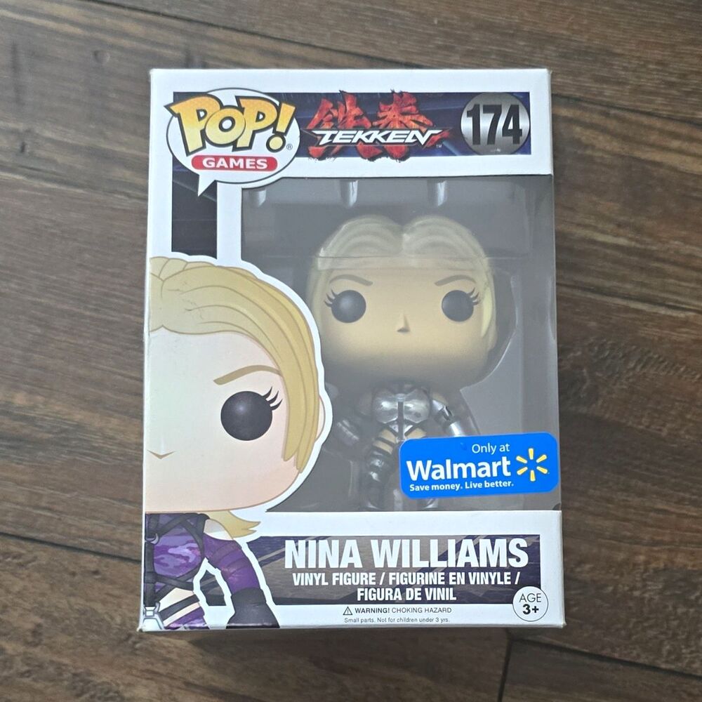 Funko Pop! Games: Tekken 7 - Nina Williams - Walmart (Exclusive) #174